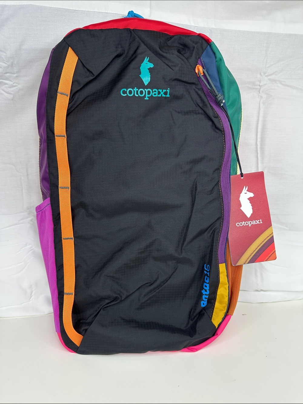 Cotopaxi Batac Del Día 16L Backpack One-of-a-Kind Multicolor Lightweight Daypack